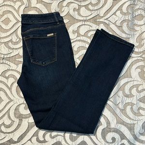 WHBM Dark boot cut jeans “The Slim”